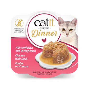 Catit Chicken Dinner, Duck & Potato 75 g, 6 pcs/box
